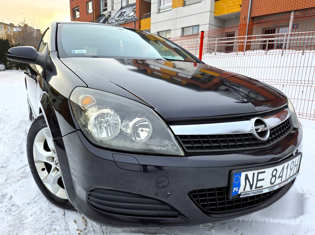 Elbląg Opel Astra GTC Sport 1,3Diesel 90Km 2007Rok Bardzo Dobry StanKlimatyzacja Centralny Zamek