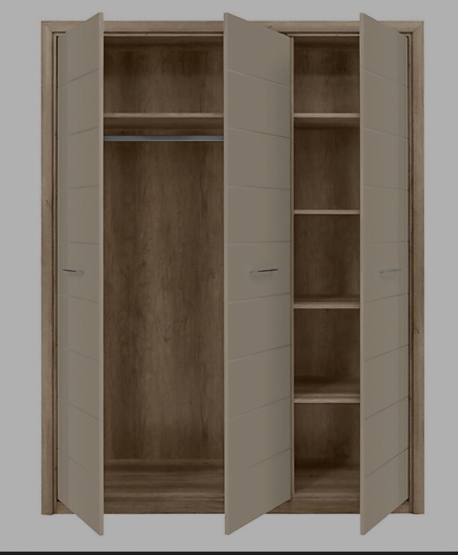 Elbląg Sprzedam zadbane meble z kolekcji koen2.Szafa+ komoda. Wymiary szafy: - głębokość 56,5cm -szerokość 163,5cm -