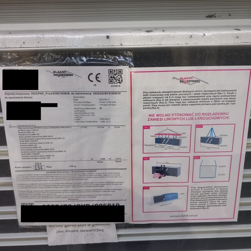 Elbląg Sprzedam płytę warstwową PIRTECH