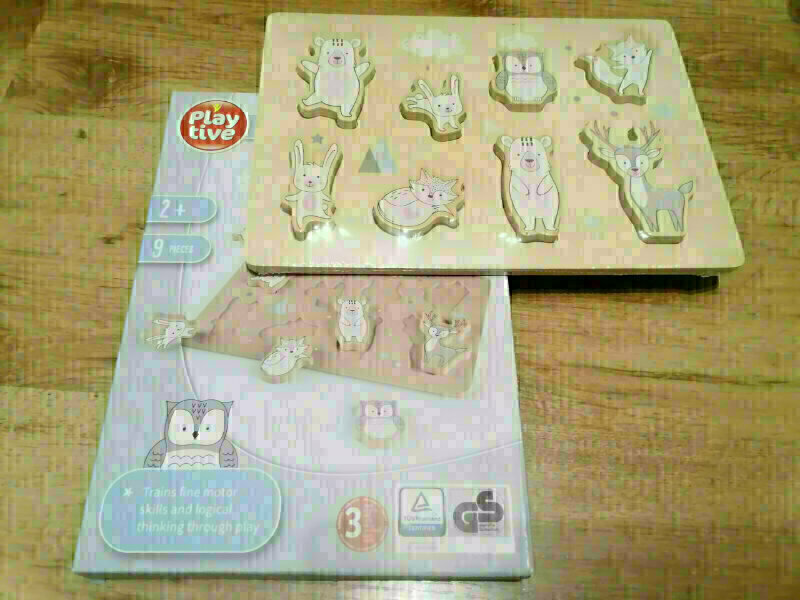 Elbląg NOWA zafoliowana, zabawka drewniana, puzzle, wiek 2+, trening motoryczny dla Maluszka