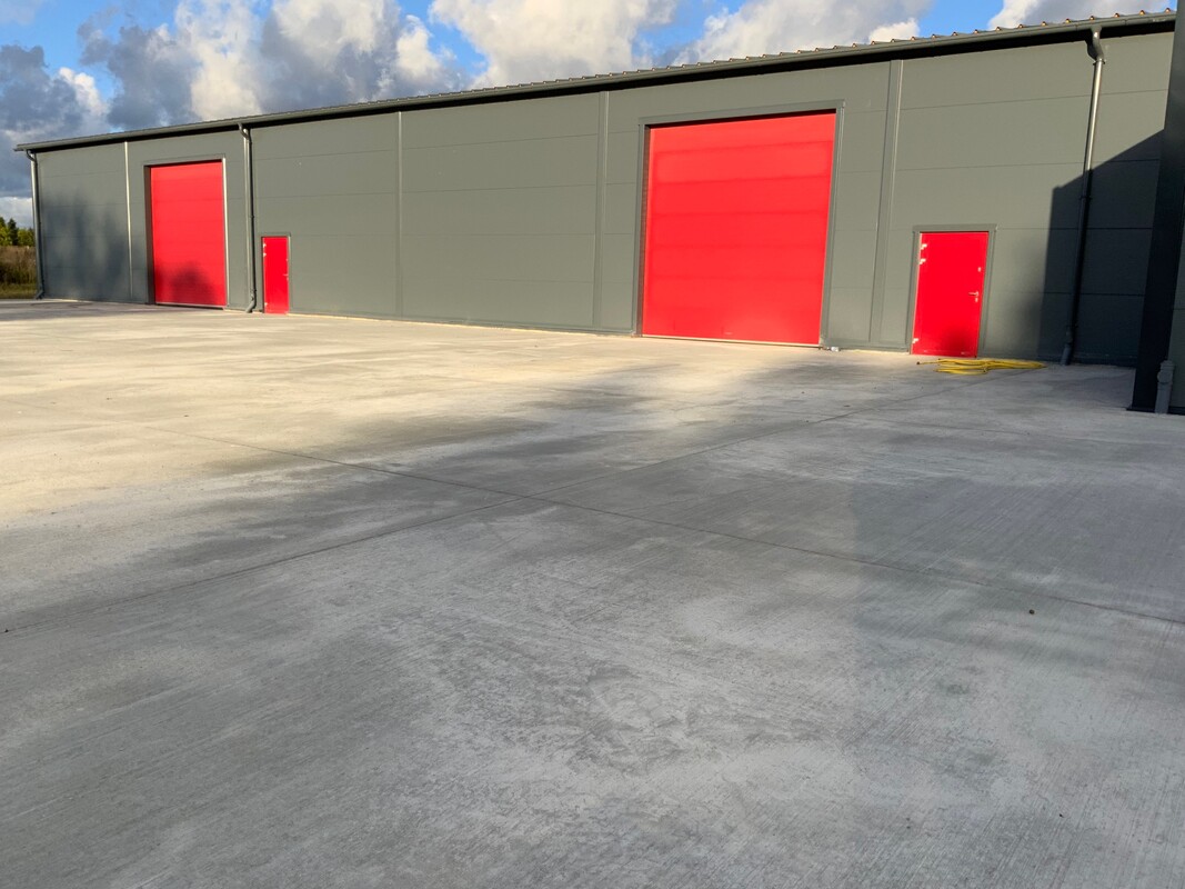 Elbląg WYNAJMĘ NOWĄ HALĘ MAGAZYNOWĄ o powierzchni 1440 m2 na działce o powierzchni 5000 m 2
