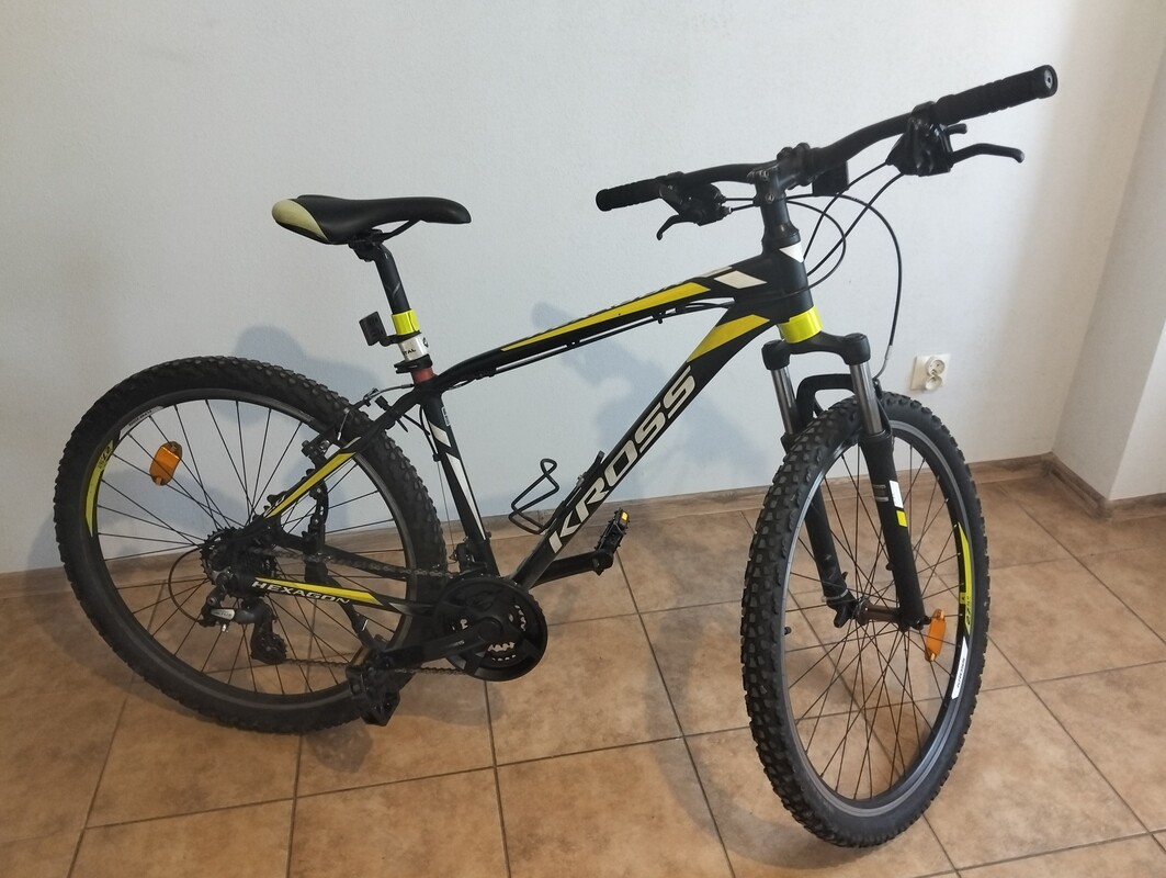 Elbląg Rower Kross 27,5 Hexagon 2.0,Rama S stan bdb. plus zestaw.
