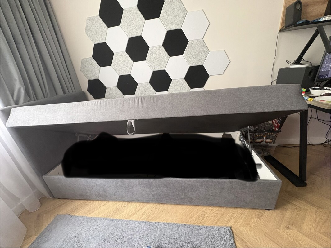 Elbląg Tapczan 90x200,używany 1,5 roku