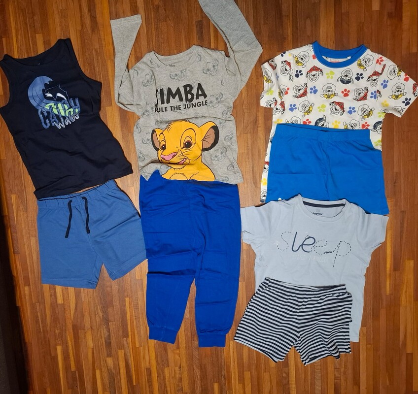 Elbląg Paka ubrań dla chłopca w rozmiarze 110/116.Ubrania marki H& M, Sinsay, Lupilu, C& A, Pepco:
- 15 sztuk