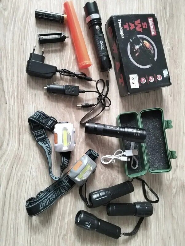 Elbląg Latarki LED * zestaw sto zł