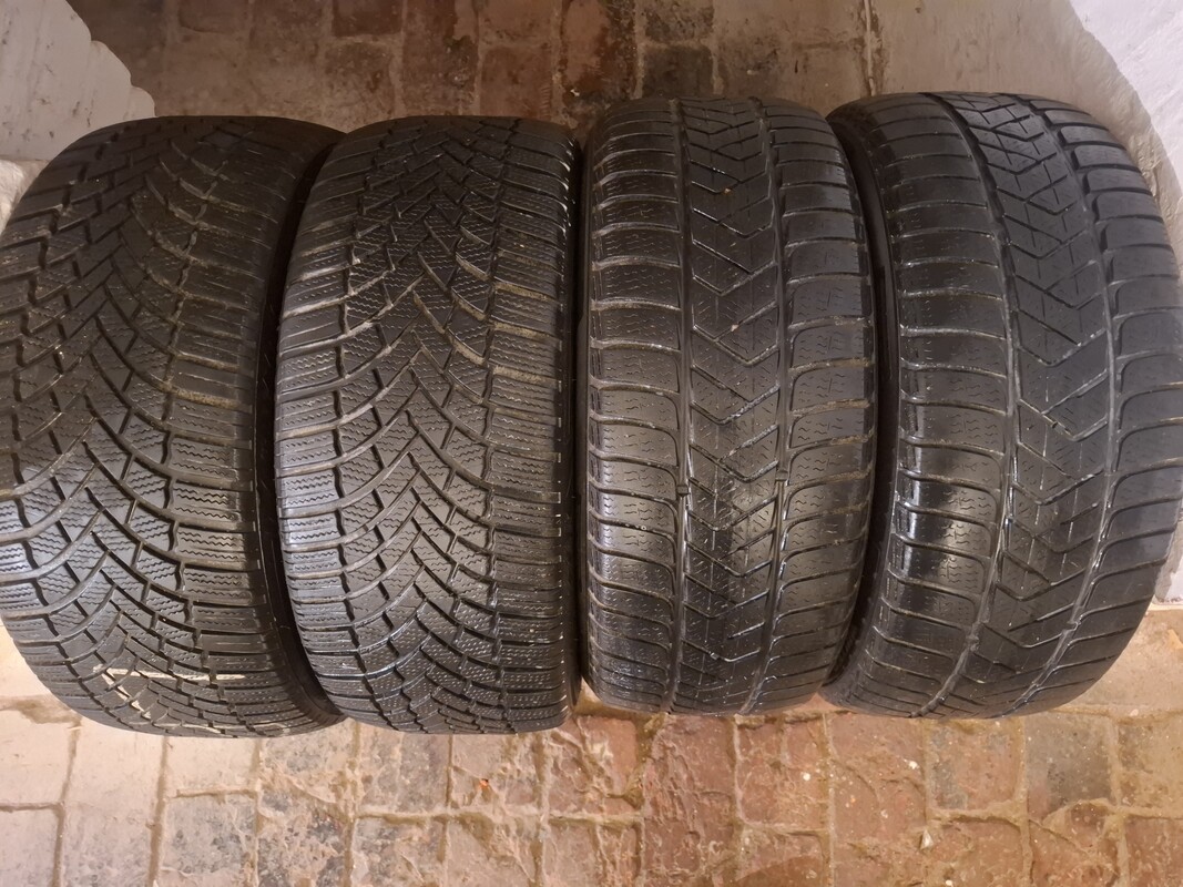 Elbląg Sprzedam opony zimowe Bridgestone i Pirelli