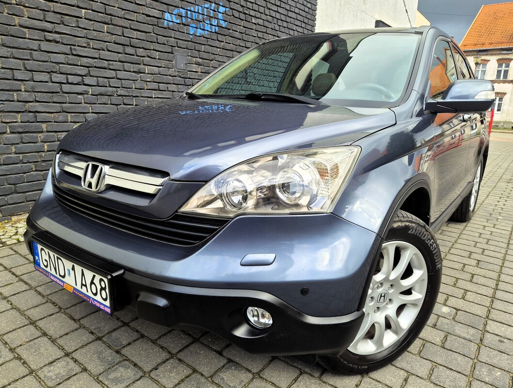 Elbląg Honda CR-V 2,2Diesel 140Km 2008Rok Napęd 4X4 Hak Salon Polska-Elektryczne Szyby Abs Radio Sprawna Klimatyzacja