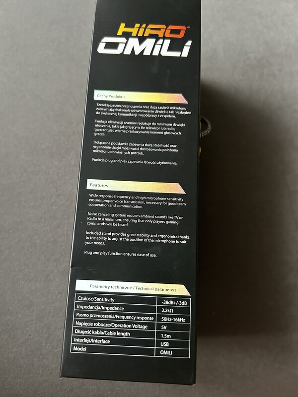 Elbląg Sprzedam mikrofon HIRO OMILI używany w dobrym stanie, cena podlega negocjacji
płatność: przelew na telefon lub