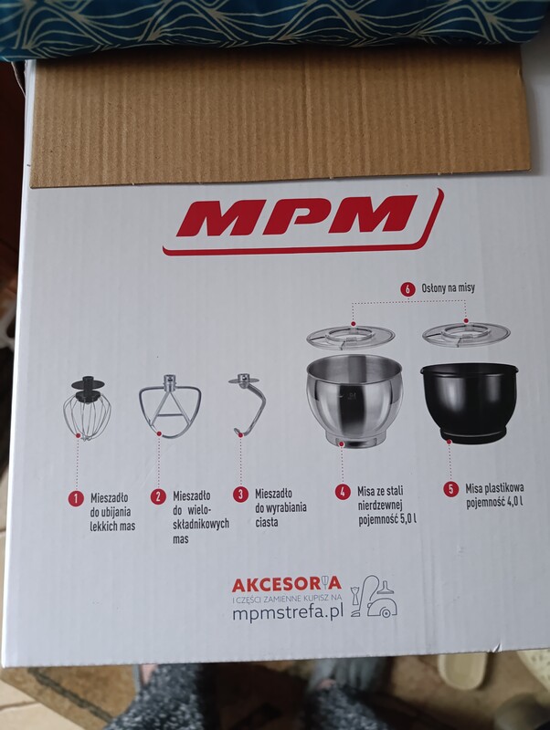 Elbląg Robot planetarny MPM 1600w nowy.