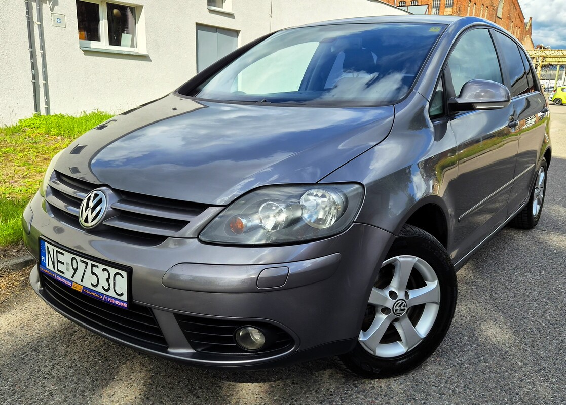 Elbląg Volkswagen Golf Plus 2,0TDI 140Km 2007Rok Zwinne Miejskie Autko Rodzinne -Sprawna Klimatyzacja