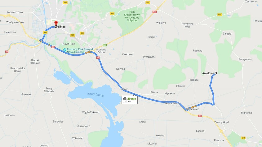 Elbląg * * * ABC NIERUCHOMOŚCI * * *  POLECAMY!! DZIAŁKI Z WYDANYMI WARUNKAMI ZABUDOWYo pow.1400 m2obszar