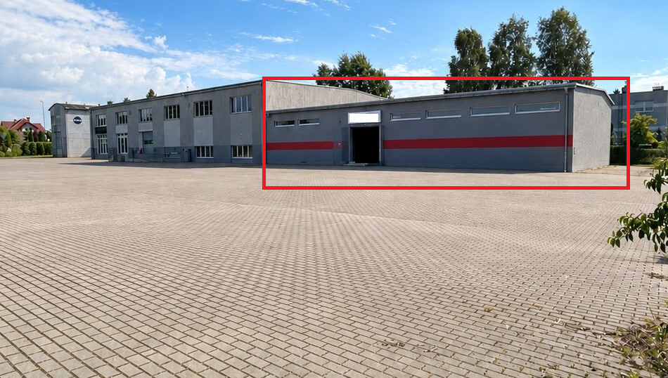 Elbląg Wynajmę powierzchnie handlową, magazynową 450 m2