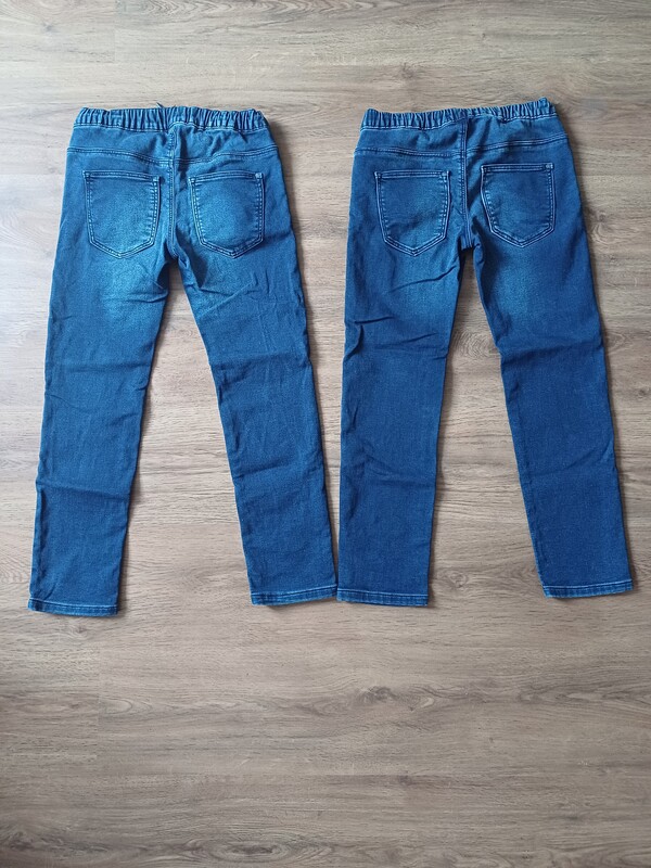Elbląg 2x spodnie jeansowe marki s. Olivier rozmiar 140,regulacja w pasie stan bdb. Polecam dla bliźniaków.