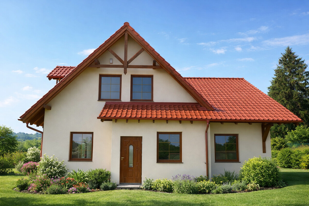 Elbląg DOM DREWNIANY JEDNORODZINNY ECOHOUSE VI BJesteśmy firmą zajmującą się produkcją domów drewnianych mieszkalnych