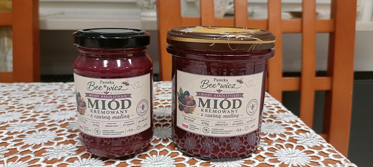 Elbląg Miody z własnej pasieki Zapraszam do zakupu miodów kremowanych. Mamy w ofercie miody kremowane 270 g za 17zł