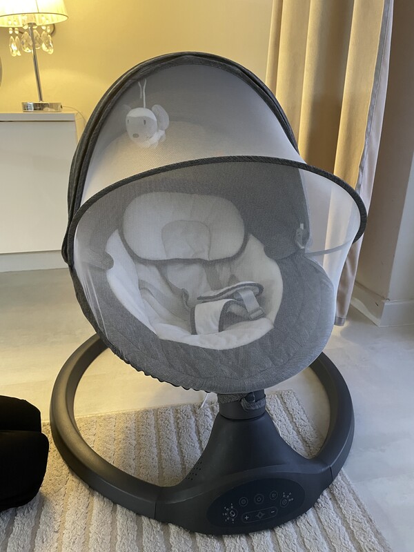 Elbląg Kidwell Bujaczek leżaczek elektryczny 2w1 – elektryczny bujaczek i leżaczek 2 w 1 dla niemowląt od