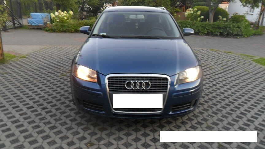 Elbląg AUDI – A3Model 2008 POJ. - 1.6 MPI benzyna 110 kMKlimatronik Air -bag ABSASR-Elektryczne szybyEle