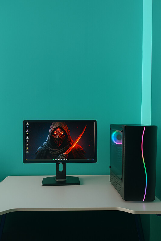 Elbląg Sprzedam komputer stacjonarny – w pełni sprawny, gotowy do pracy i gier