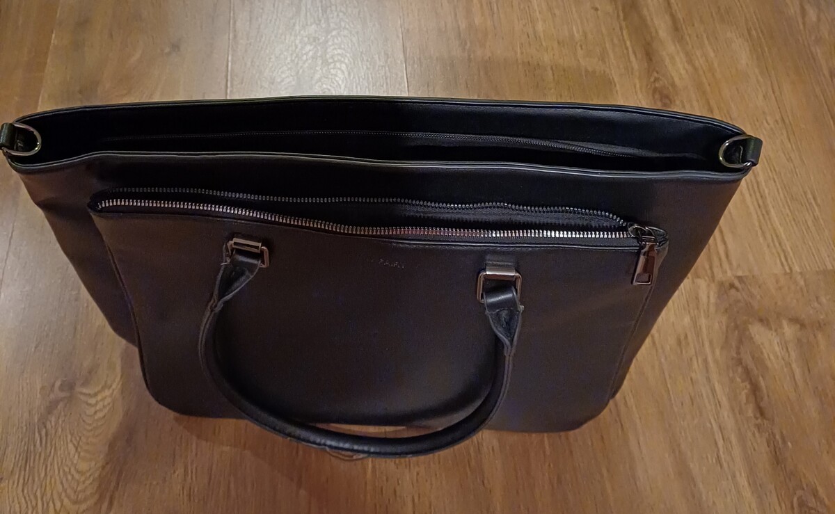 Elbląg Torebka shopper duża Jenny Fairy dwie przegrody sprawne zamki