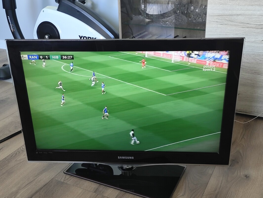 Elbląg TV Samsung 32 cale Full HD 100Hz obrotowa podstawa stan BDB + gratis (aktualne) Do sprzedania używany, w pełni
