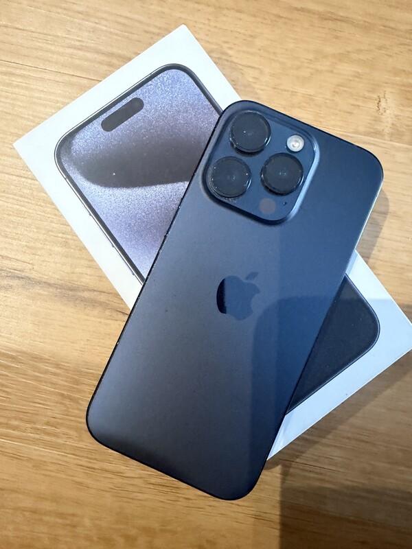 Elbląg iPhone 15 Pro Gb Titanium Blue.