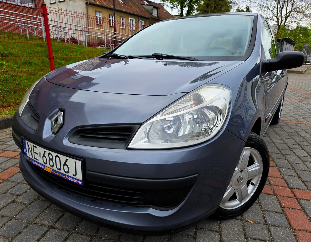 Elbląg 🚗 Renault Clio Lift 2008 • 1.2 Benzyna • Nowe Sprzęgło • Bardzo Dobry Stan!