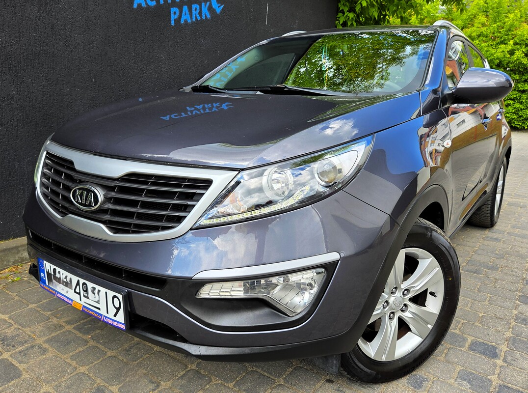 Elbląg KIA SPORTAGE 2012Rok 1,6Benzyna 136Km Bezawaryjna Jednostka Ekonomiczna-Klimatronik Poduszki