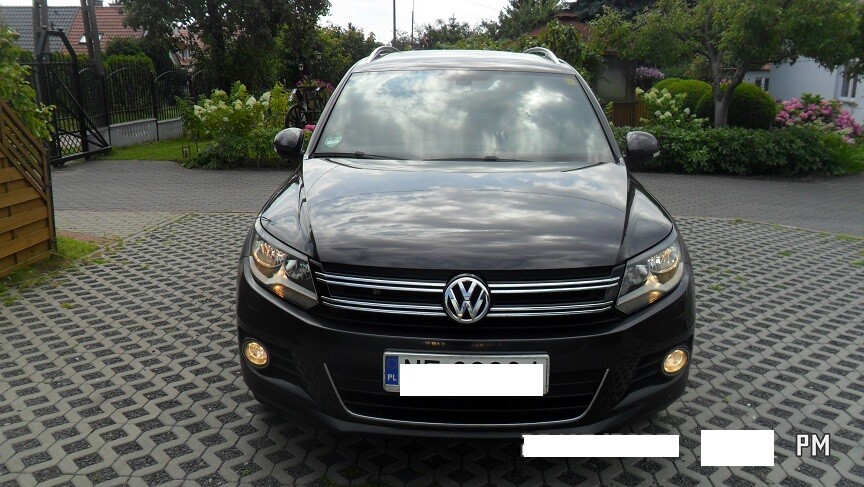 Elbląg Volkswagen Tiguan Model 2016 Diesel SUVPoj 2.0 tdi 110 k M Klimatyzacja automatyczna Podgrzewane fotele Alu