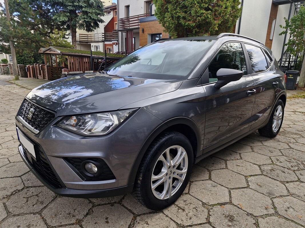Elbląg Seat Arona1.0 BenzynaRok produkcji 2018KlimatyzacjaPodgrzewane foteleZarejestrowana w Polsce