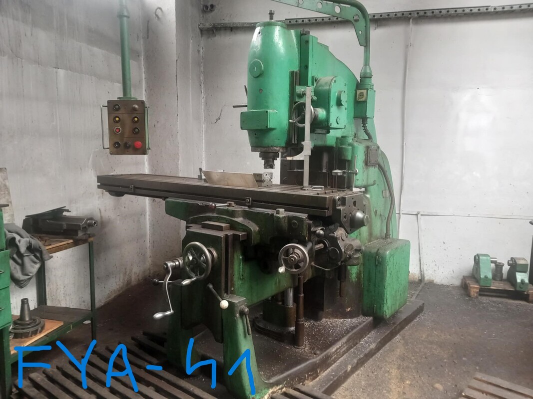 Elbląg Sprzedam maszyny do obróbki skrawaniem: tokarka sui 40,wiertarka promieniowa wr-50,frezarka pionowa fya 41 oraz