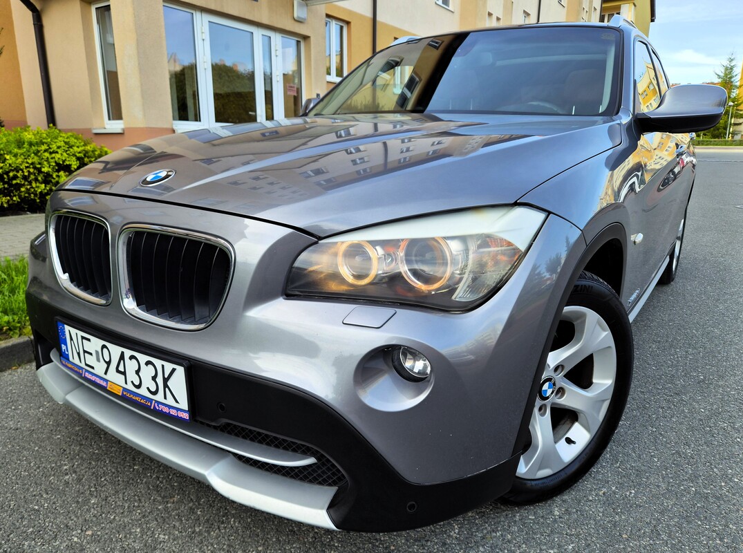 Elbląg BMW X1 2.0Diesel 177KM 2013Rok X-Drive Napęd 4X4 Automatyczna Skrzynia-Wspomaganie Kierownicy Hak Kamera