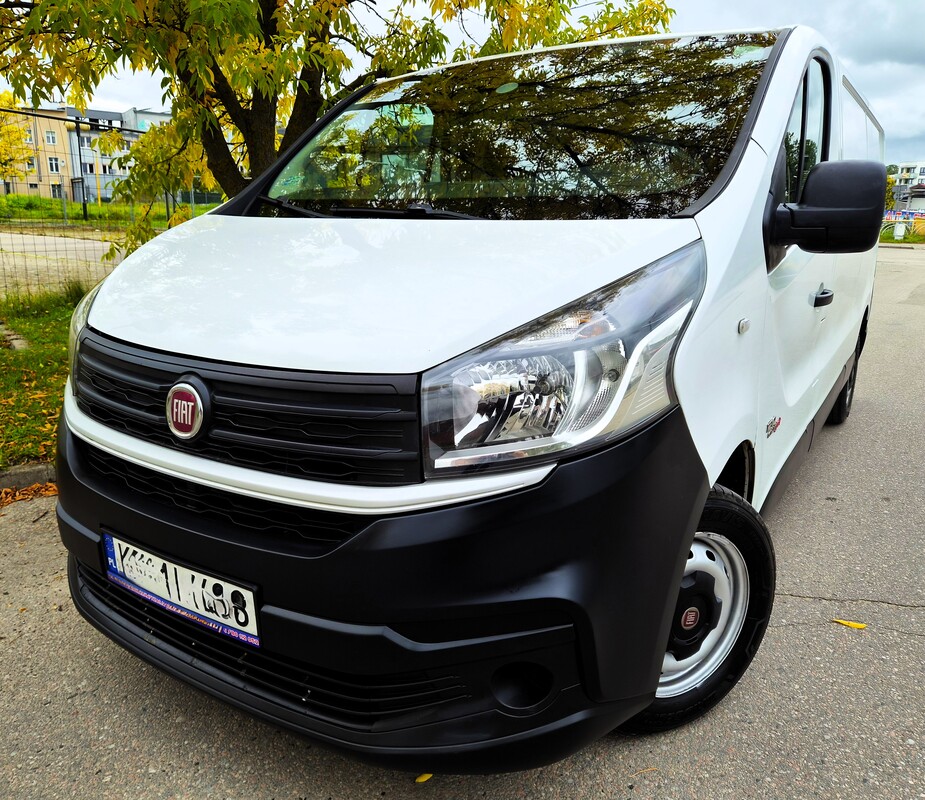 Elbląg Fiat Talento Long1.6Diesel 120K 2017Rok 3-Osobowy Elektryczne Szyby Elektryczne Lusterka Abs Radio Sprawna