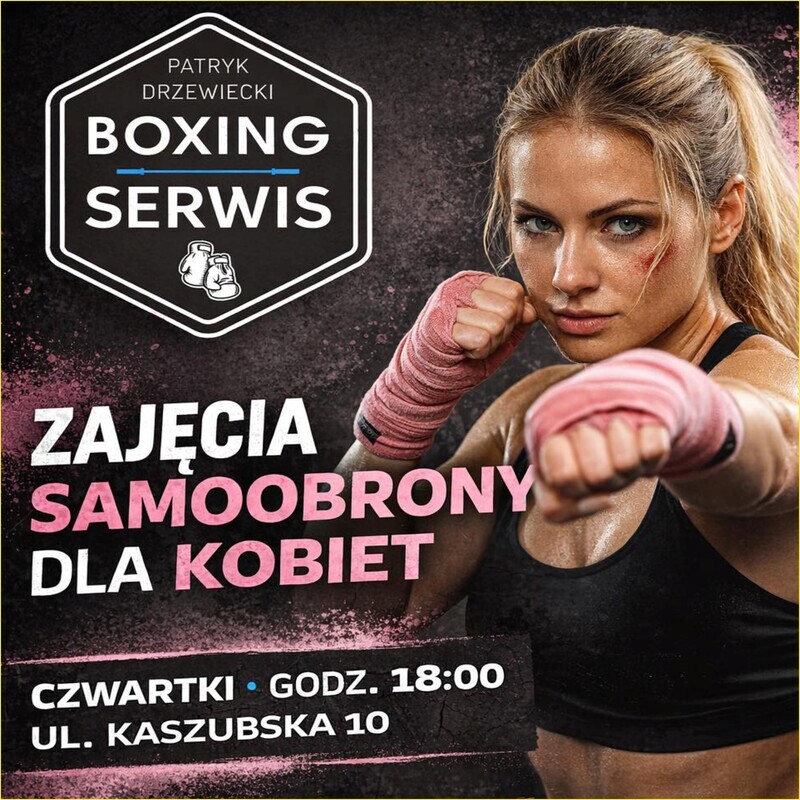 Elbląg NOWE ZAJĘCIA! - SAMOOBRONA DLA KOBIET! Zapraszamy na samoobronę dla kobiet – od teraz w każdy czwartek o