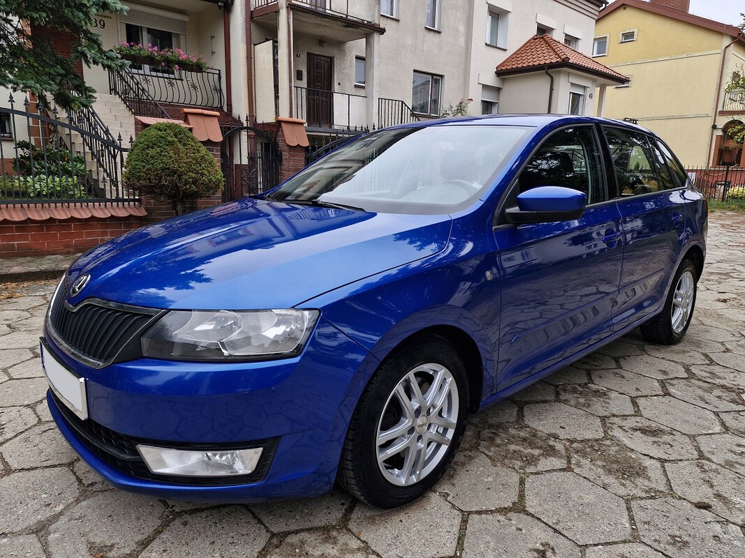 Elbląg Skoda Rapid1.2 Benzyna2015KlimatyzacjaKupiona w Polskim Salonie
