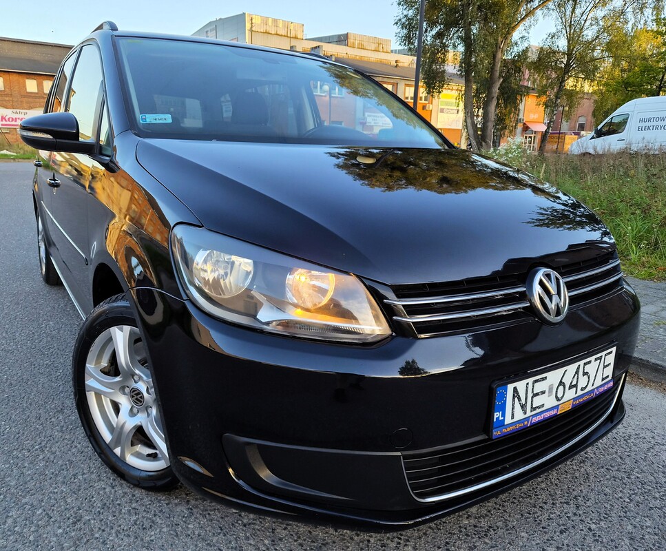 Elbląg Volkswagen Touran 2,0Diesel 140km 7-Mio Osobowy 2012Rok Skrzynia 6-Cio Biegowa-Elektryczne Szyby Abs Radio