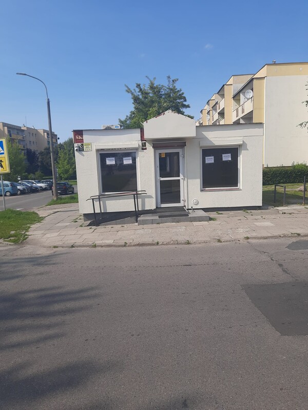 Elbląg Wolnostojący budynek parterowy o pow.40m2 na działalność handlowo-usługową.