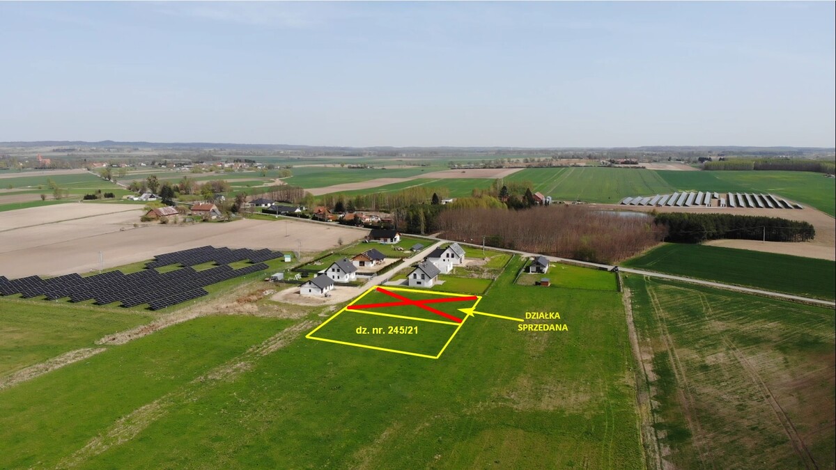 Elbląg * * * ABC NIERUCHOMOŚCI * * * POLECAMY!! DZIAŁKI BUDOWLANE W MARIANCE KOŁO PASŁĘKAo