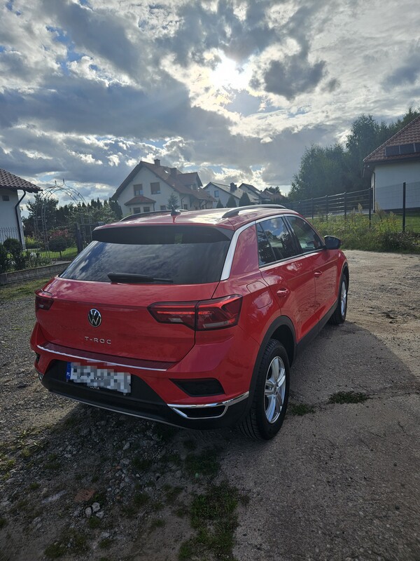 Elbląg T-Roc rok 2020 manual, silnik 1,5 150KM 80tys, przejechane kupiony w polski salonie pierwszy właściciel, benzyna.
