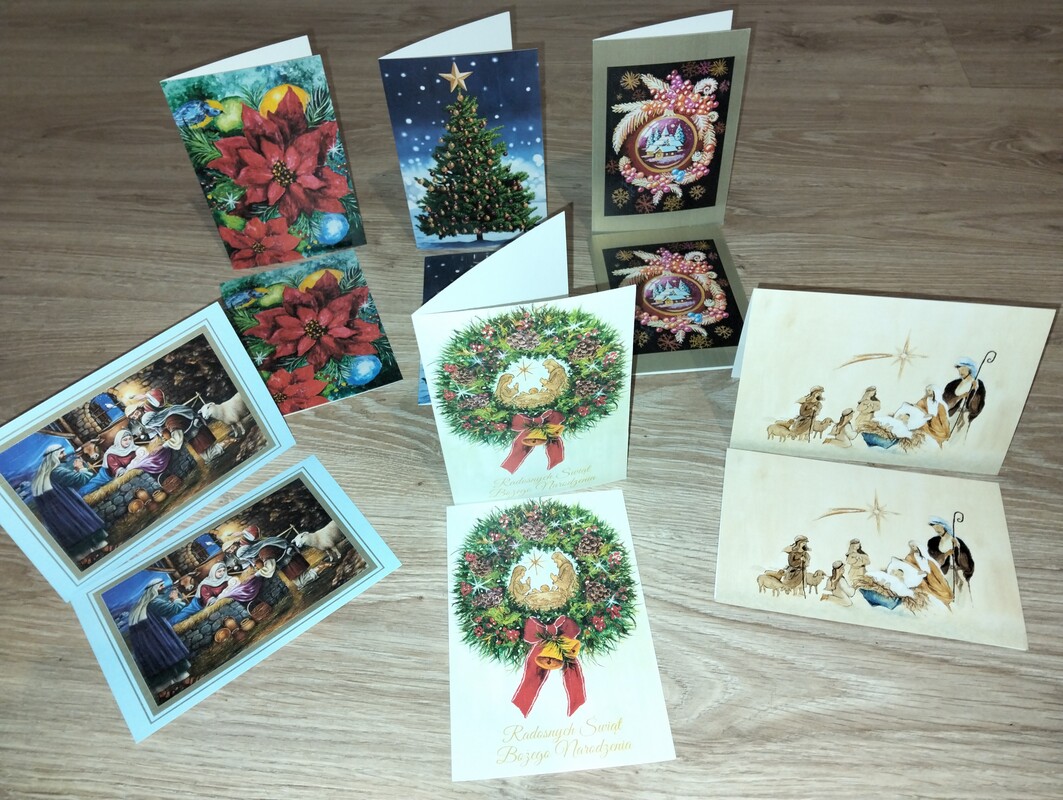 Elbląg Atlas Anatomii * karty świąteczne... za kawę Tchibo.