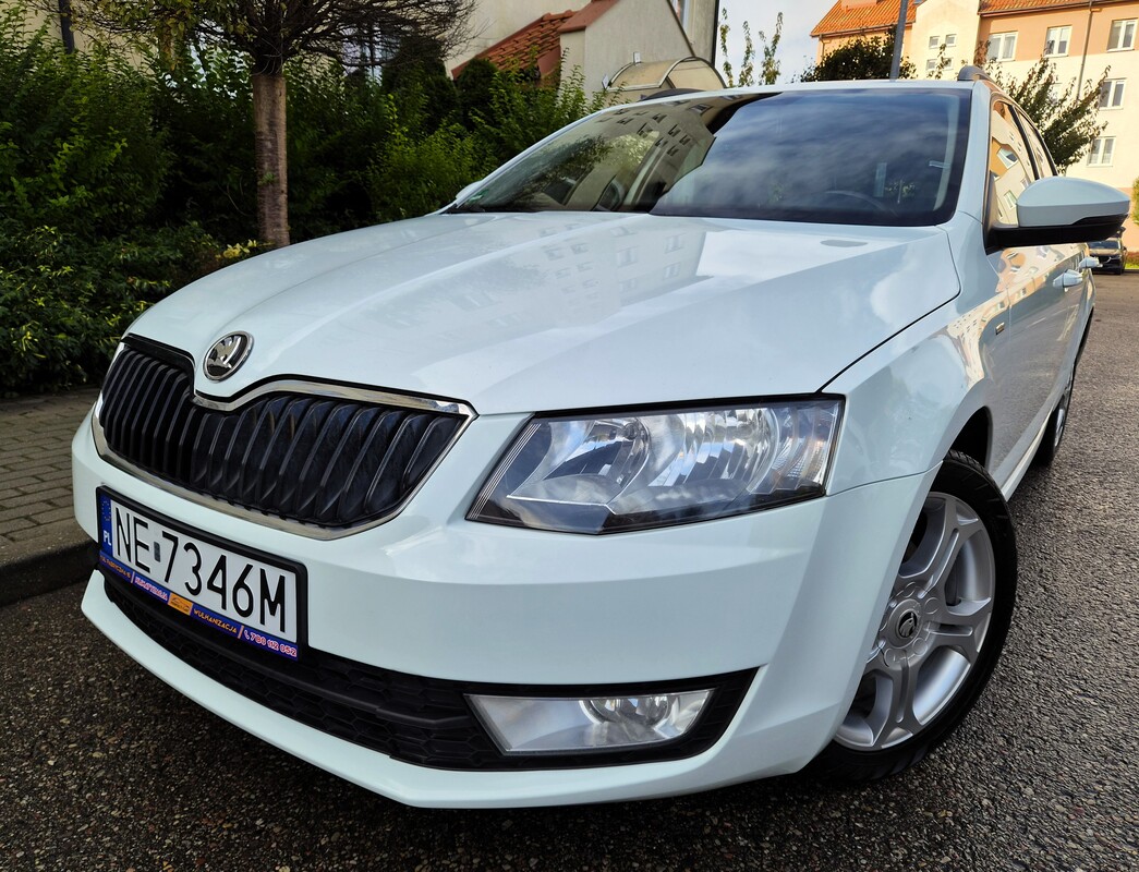 Elbląg Skoda Octavia 2,0TDI 150Km 2016Rok Świeżo Sprowadzona z Niemiec Zarejestrowana-Elektryczne Szyby Abs Radio