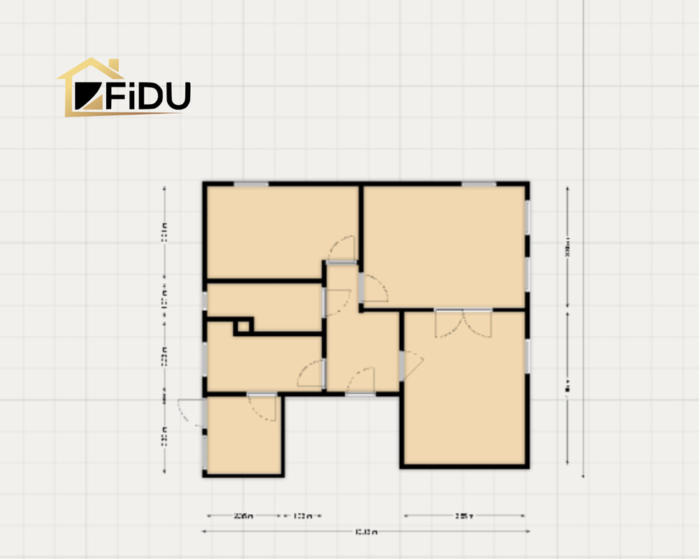 Elbląg FiDU Biuro Nieruchomości prezentuje: Mieszkanie Elbląg, ul. Bema: 91,8 m², parter z wyjściem na ogród , 3