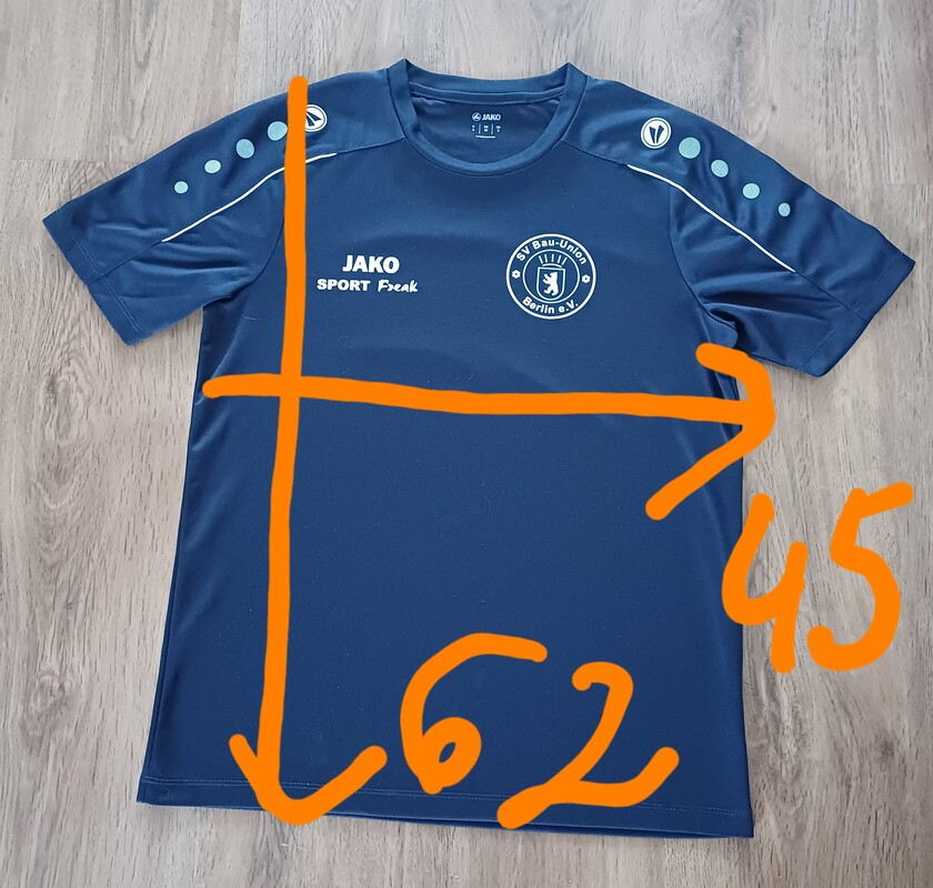 Elbląg Koszulka JAKO rozmiar S piłkarska sportowa szybkoschnąca stan idealny jak nowa