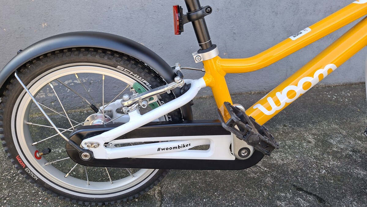 Elbląg Sprzedam rower Woom 2 z błotnikami i stopką. Stan bardzo dobry, delikatnie ślady użytkowania.
Możliwość