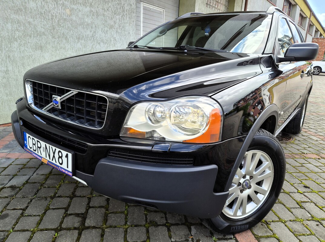 Elbląg Volvo XC90 2004Rok 2,5Gaz Sekwencja Ważny do 2035Roku 252Km Napęd 4X4 -Elektryczne Szyby i Lusterka Abs Radio