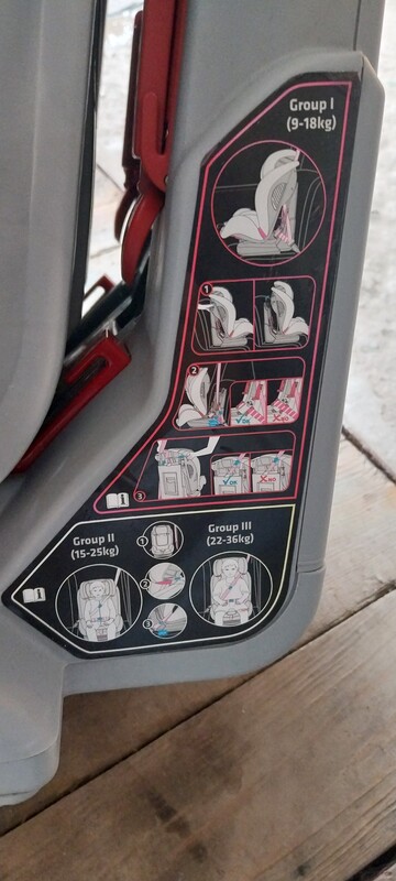 Elbląg Sprzedam fotelik dzieciecy do samochodu. Stan bardzo dobry, sprawny w 100%.