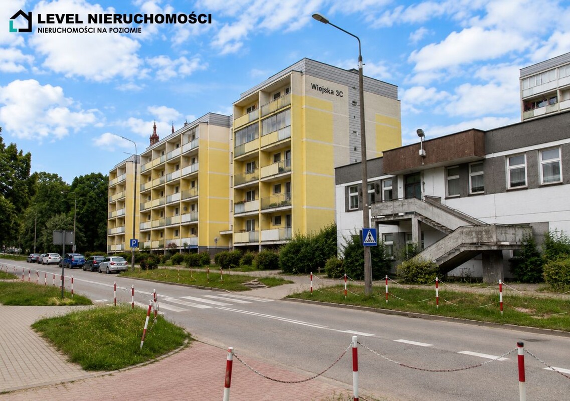 Elbląg LEVEL NIERUCHOMOŚCI Kawalerka z dużym balkonemul. Wiejska34m2 NIERUCHOMOŚCI NA POZIOMIE