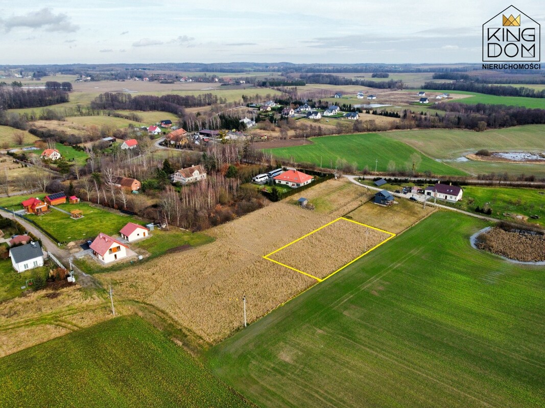 Elbląg KINGDOM NIERUCHOMOŚCI BLISKO CIEBIENA SPRZEDAŻ ATRAKCYJNA DZIAŁKAPOD ZABUDOWĘ JEDNORODZINNĄZ WYDANYMI WARUNKAMI