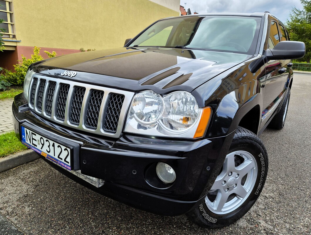 Elbląg Jeep Grand Cherokee 3,0CRDI 218Km 2006Rok Automatyczna Skrzynia 4X4 Hak-Elektryczne Szyby Abs Radio Sprawna