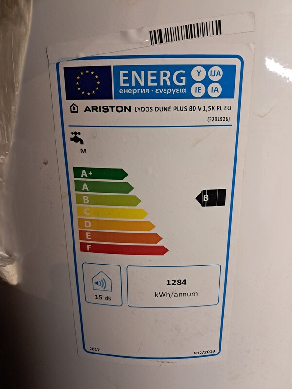 Elbląg Bojler Ariston LYDOS DUNE PLUS 80l