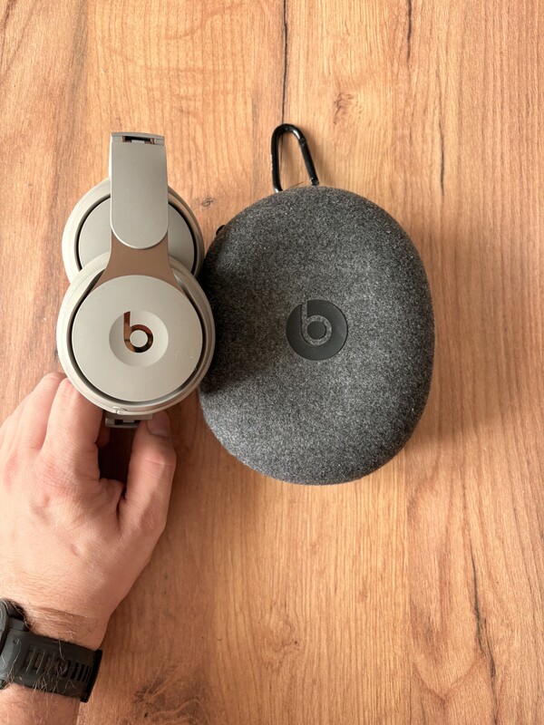 Elbląg Słuchawki Beats Solo Pro składane słuchawki Bluetooth z aktywną redukcją szumu (ANC). Stan wizualny bardzo